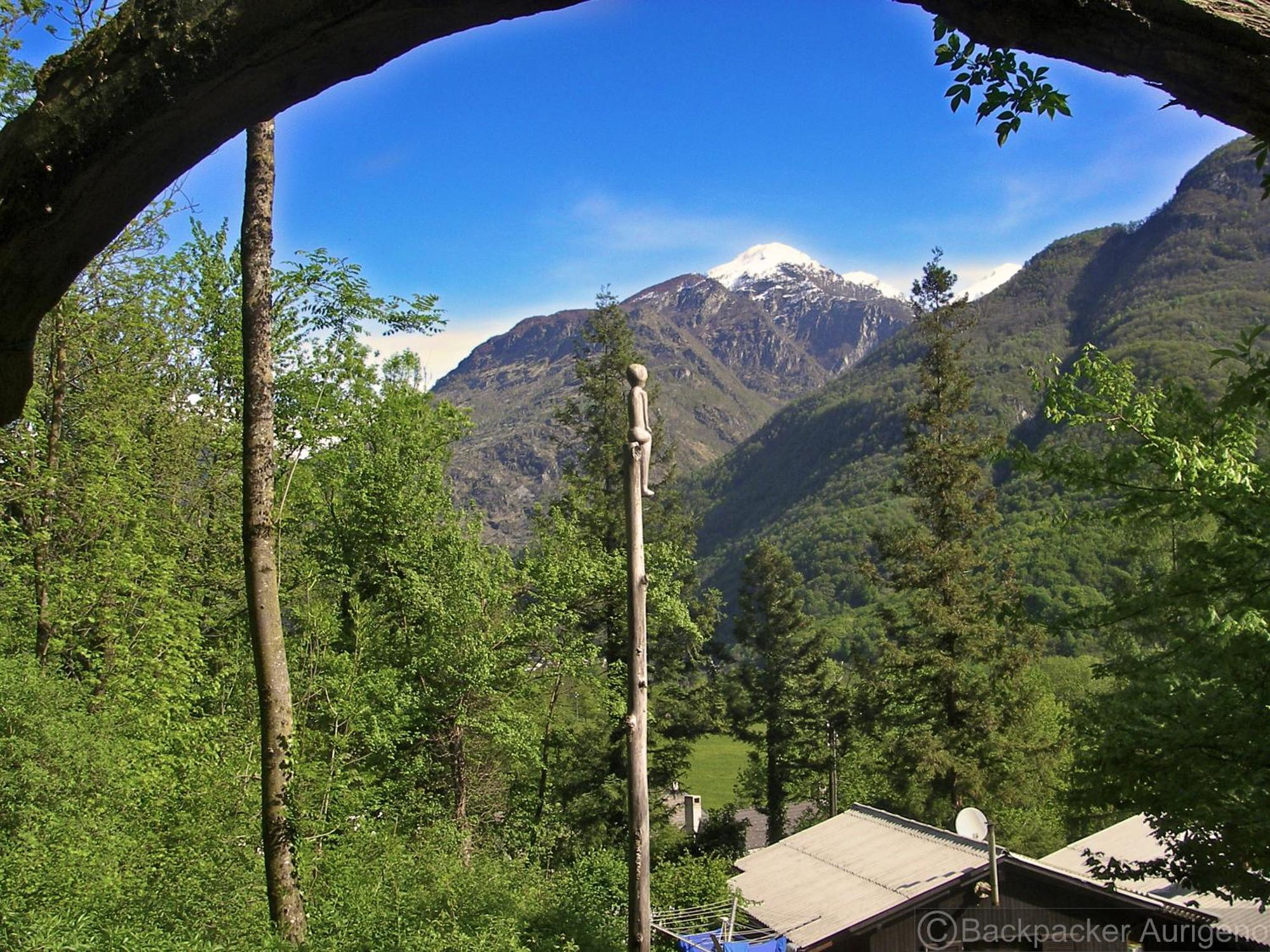 Baracca Backpacker Hostel Aurigeno Exterior photo