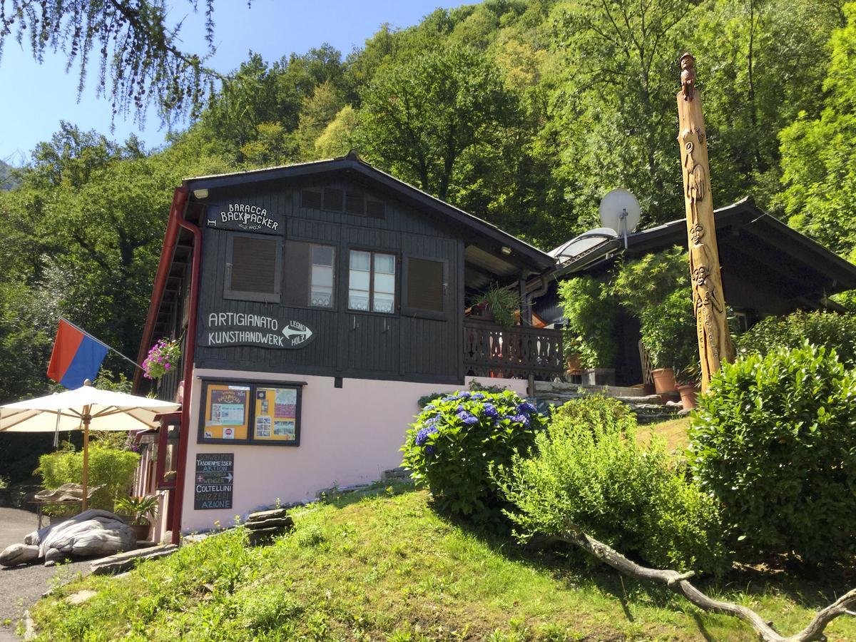 Baracca Backpacker Hostel Aurigeno Exterior photo
